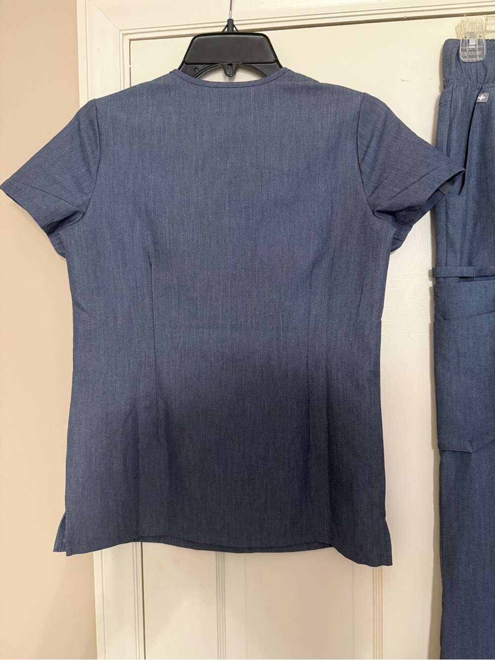 FIGS Scrub SET XXS Denim Blue - Picture 4 of 7
